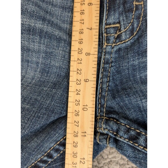 Buckle BKE Tyler Bootleg Cut Jeans Womens Size 34S Blue Country Western - Picture 5 of 10